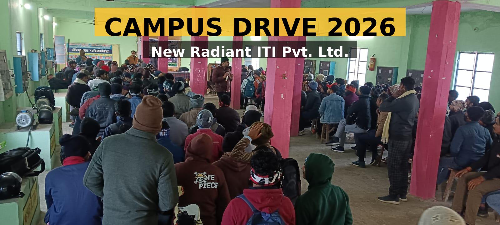 Campus Drive 2026 New Radiant ITI
